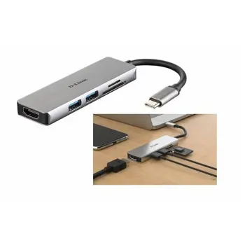 D-Link DUB-M530 5-u-1 USB-C Hub sa HDMI i SD/microSD čitačem