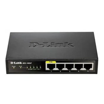 D-Link switch neupravljivi, DES-1005P/E