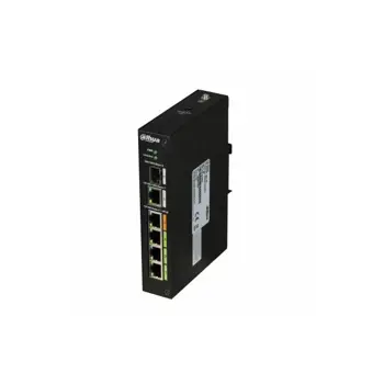 Dahua DOD Preklopnik 6port 4PoE industrijski, PFL2106-4ET-96