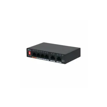 Dahua DOD Switch 6 Gigabit port 4 PoE, PFS3006-4GT-60-V2