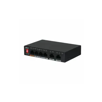 Dahua DOD Switch 6 port 4 PoE Unamanaged, PFS3006-4ET-60-V2