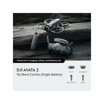 DJI Avata 2 Fly More Combo (Single Battery).