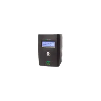 Elsist UPS Nemo LCD 200 2000VA/1000W, Line-Interactive, USB, RJ11/RJ45, 2×IEC, 2×Schuko, 2×9Ah, 10min. autonomija