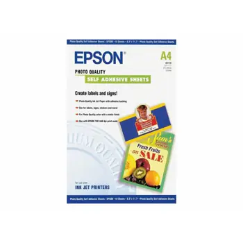 EPSON Inkjetphotopaper Self Adhesive A4