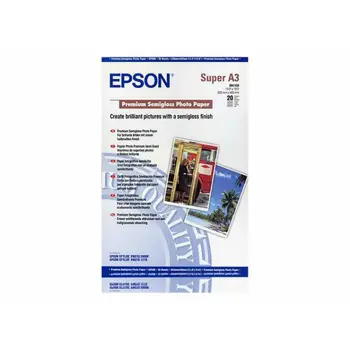 EPSON photopaper semigloss A3+ 20sh