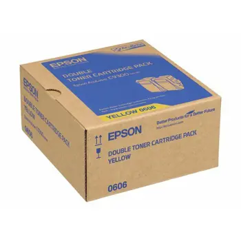 EPSON Toner Double Pack Yellow 7.5kx