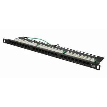 Extralink CAT6 UTP 0.5U | Patchpanel | 24 port