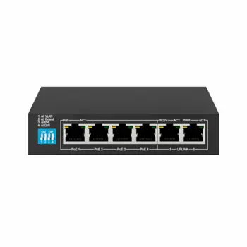 Extralink EUROS V2 | PoE Switch | 4 x 100mbit PoE