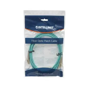 Fiber Optic Patch Cable LC/LC, OM3, 5.0m Aqua