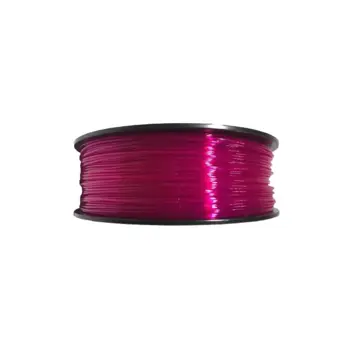 Filament for 3D, PET-G, 1.75 mm, 1 kg, purple tran