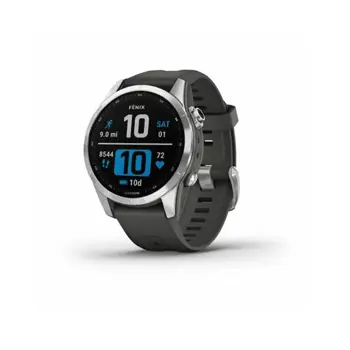 Garmin fenix 7S Stainless Steel Graphite remen