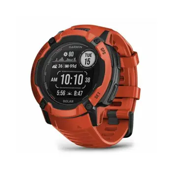 GARMIN Instinct 2X SOLAR Flame Red