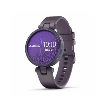 Garmin Lily Sport Midnight Orchid Deep Orchid silik. remen