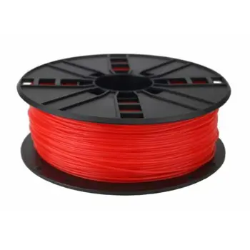 Gembird 3DP-PLA1.75-01-FR PLA Fluorescent Red, 1.75 mm, 1 kg