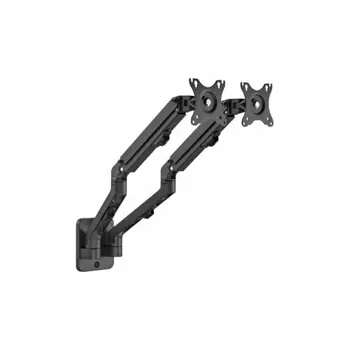 Gembird Adjustable wall 2-display mounting arm, up to 27”, 7 kg