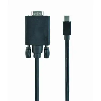 Gembird Mini DisplayPort to VGA adapter cable, black, 1.8m