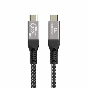 Gembird Premium USB 4 Type-C charging and data cable, 40 Gbps, 240 W, 1.5 m