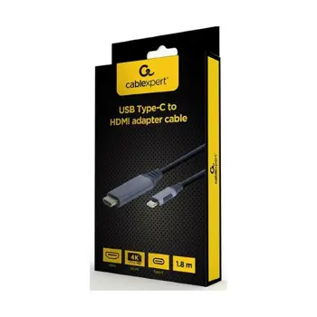 Gembird USB Tip C na HDMI kabel, 1,8m, 4K-60Hz