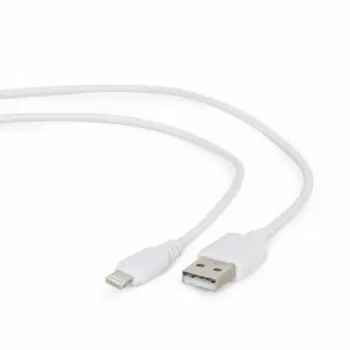 Gembird USB to 8 pin Lightning sync and charging cable, white, 1 m