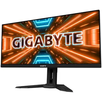 GIGABYTE GAMING KVM Monitor 34" IPS, WQHD 3440x1440@144Hz, 1ms (MPRT), 2xHDMI 2.0, 1xDP 1.2, 2xUSB 3.0, 1xUSB-C, 3Wx2, Height/Tilt/Swivel