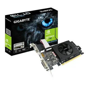 Gigabyte GF N710, 2GB DDR5, HDMI, DVI, VGA