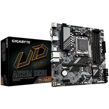 GIGABYTE Mainboard Desktop A620M DS3H