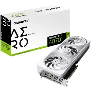 GIGABYTE Video Card NVIDIA GeForce RTX 4070 SUPER AERO OC 12GB, GDDR6X 12GB/192bit, PCI-E 4.0, 1x HDMI, 3x DP, 1x 12VHPWR, Retail