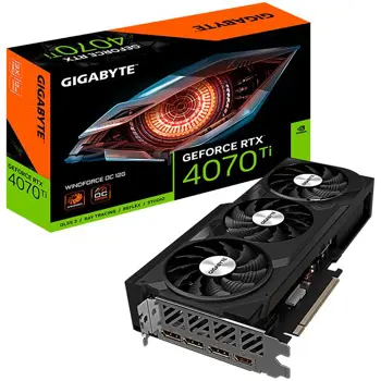 GIGABYTE Video Card NVIDIA GeForce RTX 4070 TI SUPER WF3 OC 16GB, GDDR6X 16GB/256bit, PCI-E 4.0, 1x HDMI, 3x DP, 1x 12VHPWR, Retail