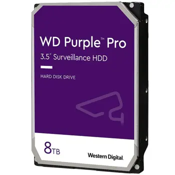 HDD AV WD Purple Pro (3.5, 8TB, 256MB, 7200 RPM, SATA 6 Gb/s)