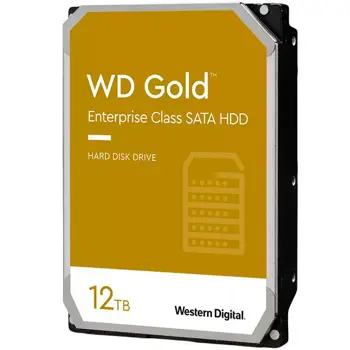 HDD Server WD Gold (3.5, 12TB, 256MB, 7200 RPM, SATA 6 Gb/s)