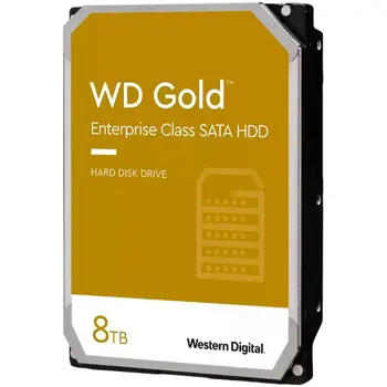 HDD Server WD Gold (3.5, 8TB, 128MB, 7200 RPM, SATA 6 Gb/s)