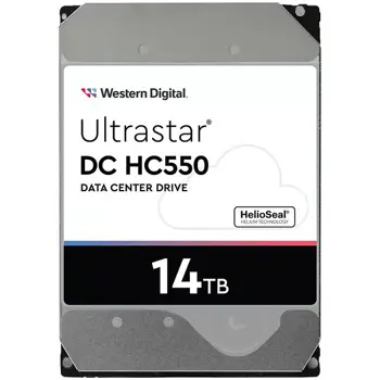 HDD Server WD/HGST Ultrastar 14TB DC HC550, 3.5’’, 512MB, 7200 RPM, SATA, 512E SE, SKU: 0F38581