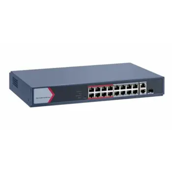 HikVision 16 Port Fast Ethernet Smart POE Switch