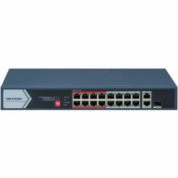 HikVision 16 Port Fast Ethernet Unmanaged POE Switch