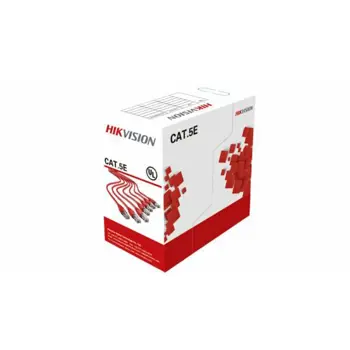 HikVision 305 m CAT5E UTP Solid Copper Core Network Cable