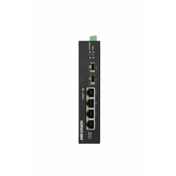 HikVision 4-Port GbE RJ45 PoE (60W) 2 x 1G SFP Unmanaged Harsh POE Switch