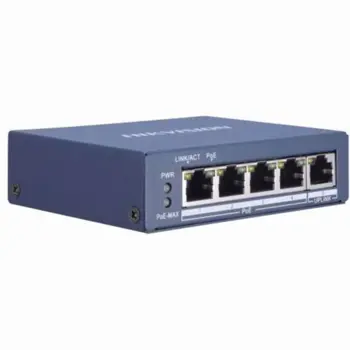 HikVision 4 Port Gigabit Unmanaged POE Switch