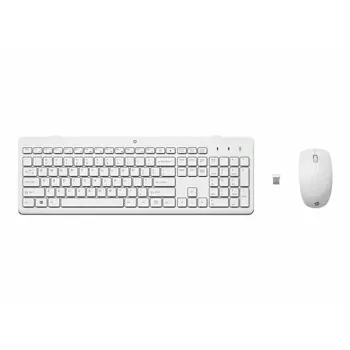 HP 230 Wrls Mouse + Keyboard Combo WHT