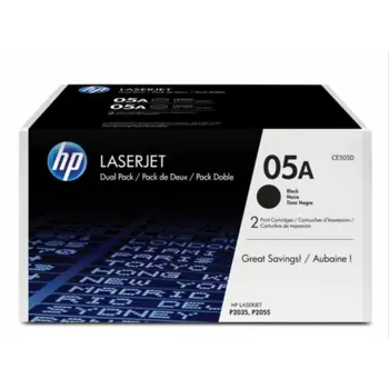 HP toner CE505D 2-pack 2300 str., 2. komada