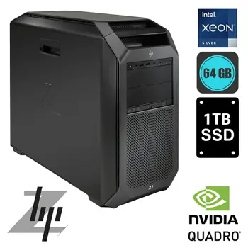 HP Z8 G4  2 x Xeon Silver 12 core, 64GB DDR4