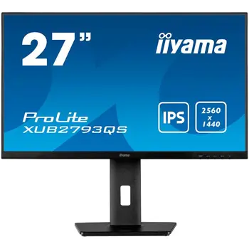 Iiyama 27i ETE IPS-panel ULTRA SLIM LINE 2560x1440 WQHD - Flat Screen - IPS