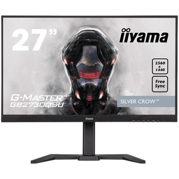 IIYAMA Monitor LED GB2730QSU-B5 27" TN 2560 x 1440 @75Hz 350 cd/m2 1000:1 1ms DVI HDMI DP USB Hub Full Ergonomic