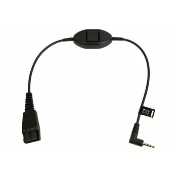 JABRA QD Cord to 2.5mm pin plug straight