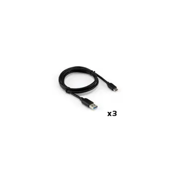 Kabel USB 3.0 - USB tip C x 3