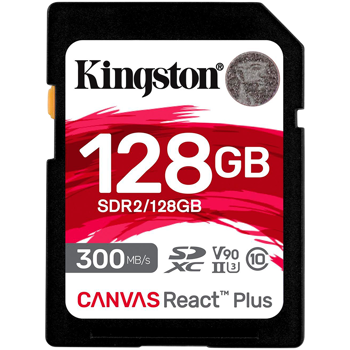 kingston-128gb-canvas-react-plus-sdxc-uhs-ii-300r260w-u3-v90-66875-sdr2128gb.webp