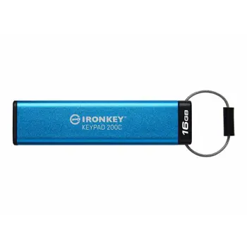 KINGSTON 16GB USB-C IronKey Keypad 200C