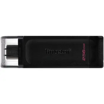 Kingston 256GB USB-C 3.2 Gen 1 DataTraveler 70, EAN: 740617331233