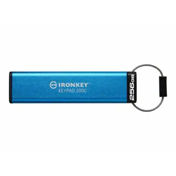 KINGSTON 256GB USB-C IronKey Keypad 200C