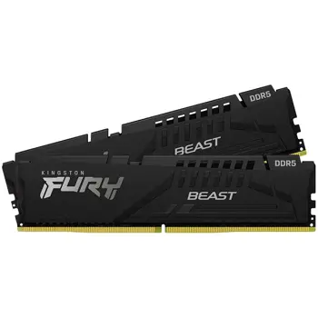 Kingston 32GB 6000MT/s DDR5 CL36 DIMM (Kit of 2) FURY Beast Black EXPO, EAN: 740617345841