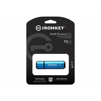 KINGSTON 32GB USB-C IronKey Vault 50C